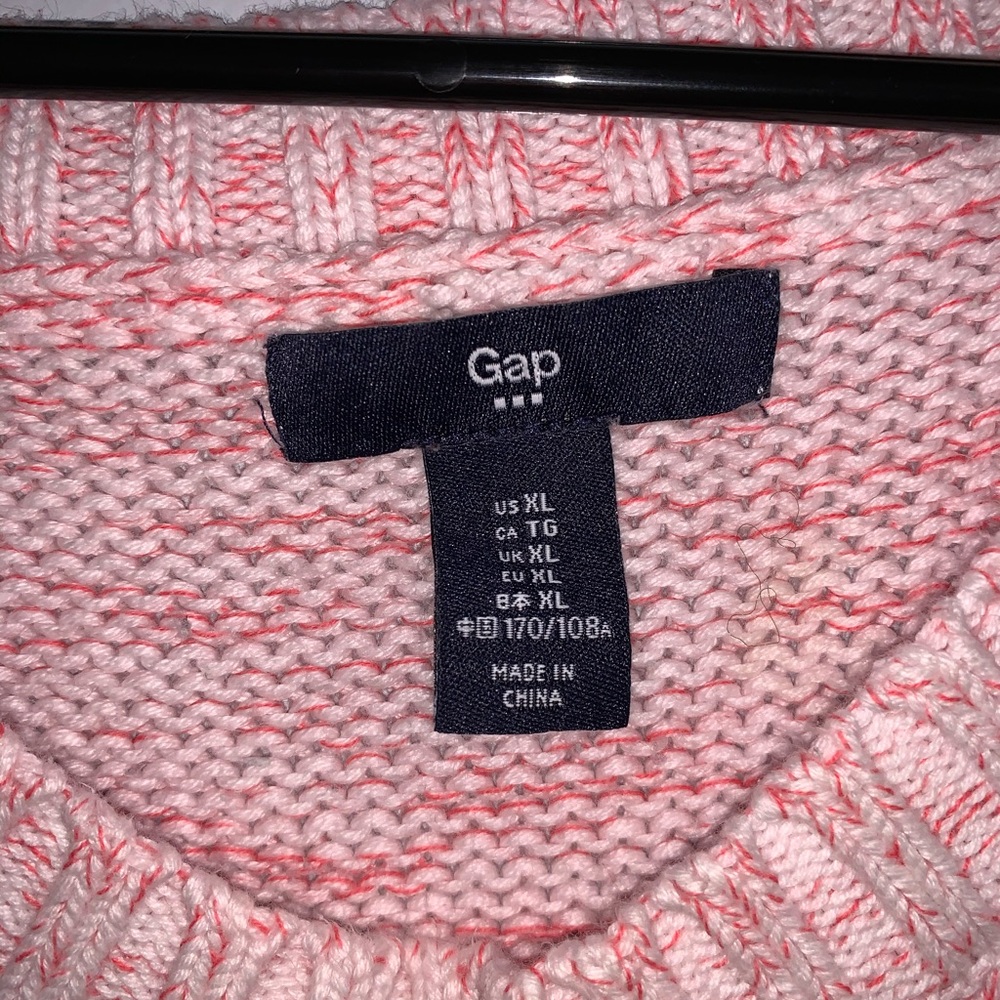 Pink High-Low Sweater - Picture 2 of 3
